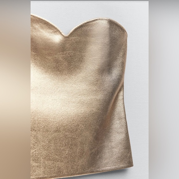 Zara Knit Bustier Top - Picture 5 of 8